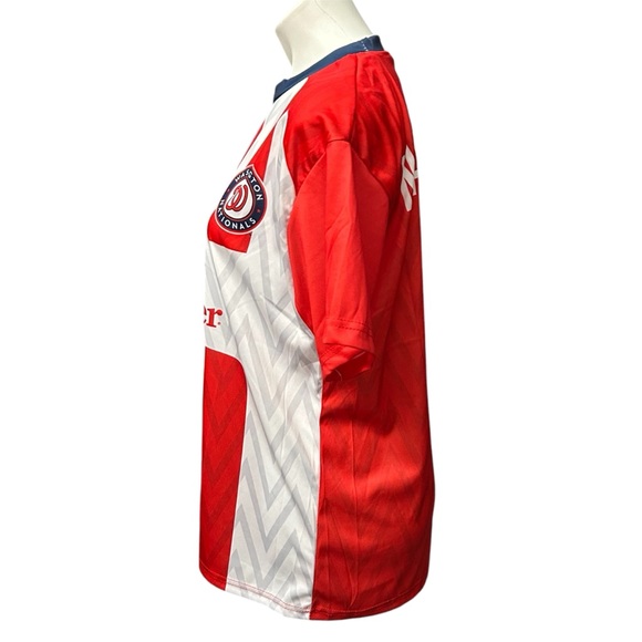 NEW MLB Washington Nationals Soccer Jersey Tshirt Giveaway Shirt - Size Large - Picture 3 of 7